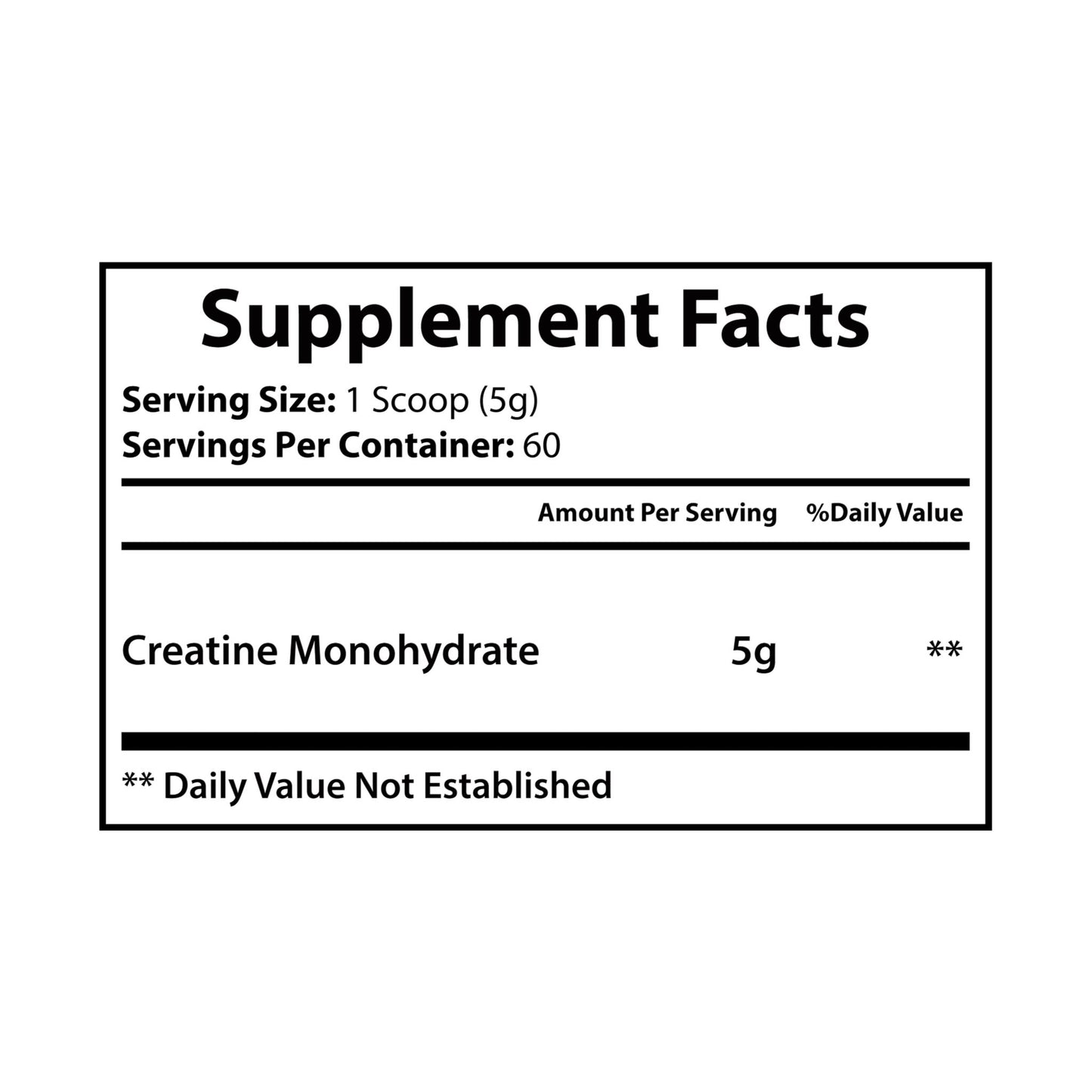 Captiva Creatine Monohydrate Supplement (300g, 10.58oz)